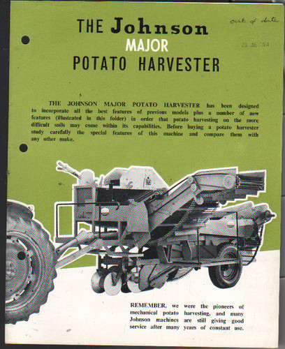 Johnson major potato - johnson, "major"