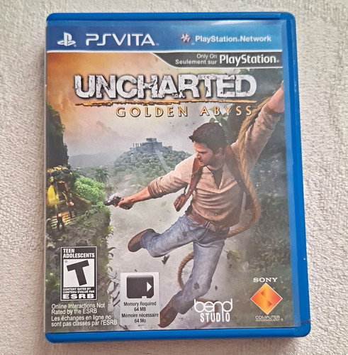 Uncharted golden abyss - golden, ps