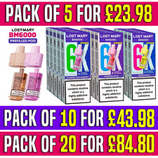 Lost Mary BM6000 Refill Pods |