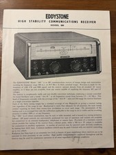 Model 888 Leaflet Eddystone