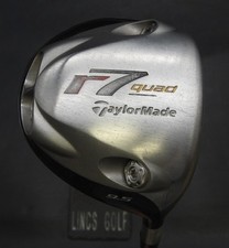 TaylorMade r7 Quad 9.5° Driver Regular Graphite Shaft Tour Edge Grip