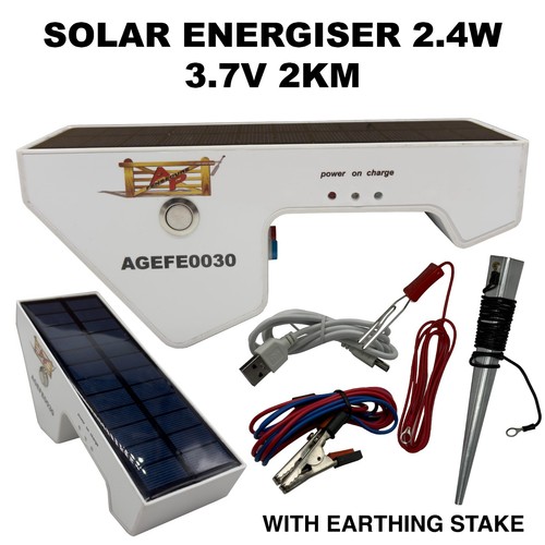 Electric fence solar energiser - solar,
