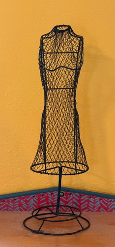 Vintage black wire - vintage, mannequin