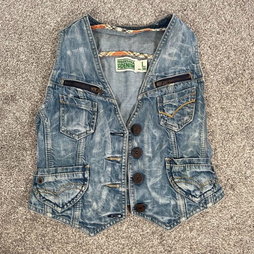 Vintage y2k bershka - bershka, denim