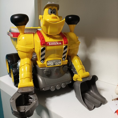 Tonka mascot digger truck - mascot,