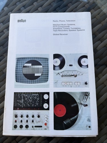 Braun catalogue radio - braun,