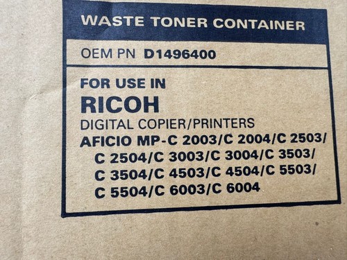 Genuine ricoh waste - genuine,