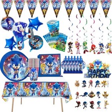 Sonic hedgehog Birthday party