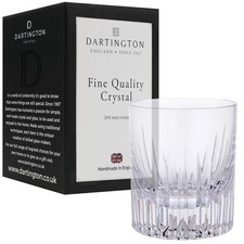 Dartington Crystal Tumbler Flux Old Fashioned Hand Made