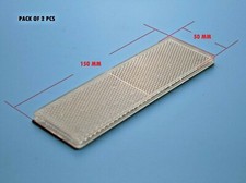 2x White Large Rectangular