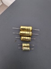 WIMA TFM Tropyfoil Polyester Capacitors 1uF, 0.47uF, 0.1uF -leakage tested.