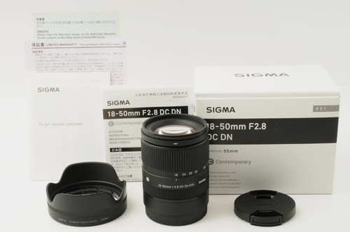 Mint box sigma 18 50mm - [mint, w/box]