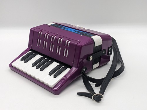 Faulty purple accordion - faulty, with
