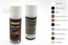 Tintura vernice spray per capi in pelle liscia scarpe borse tappezzeria 