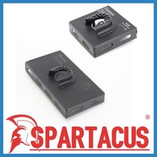 Spartacus Universal Multi-Tool Socket Plasterboard BackBox Cutter 1 & 2 Gang Set