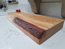2" THICK Live Edge James Martin style chopping board. Butchers Block OAK