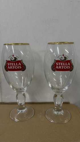 Stella artois chalice pint - 2x,