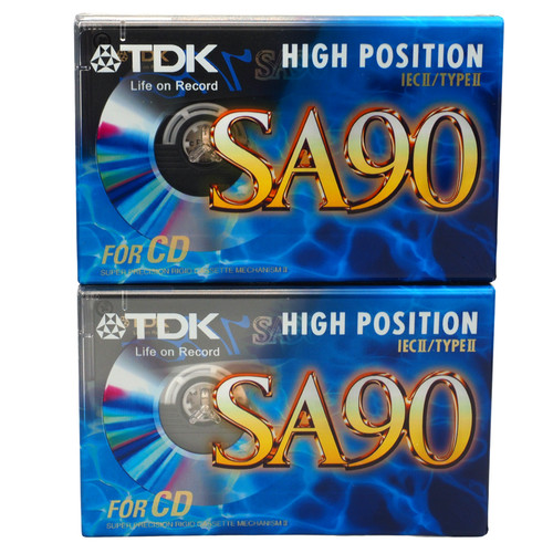 Tdk sa90 type ii chrome - sa90,