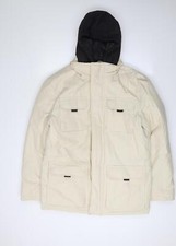 Zara Women Beige Parka Jacket