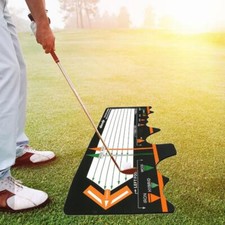 Golf Training Mat Golf Practice Equipment Driving Range Portable Golf Swing