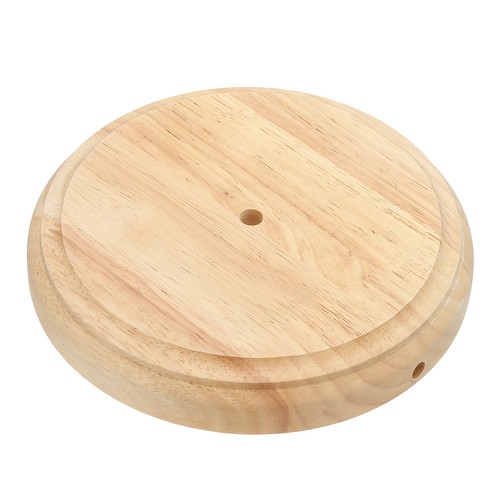 Wooden lamp base - 7.5"x1.3",