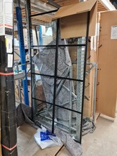 Flair Matt Black Framed 1100mm