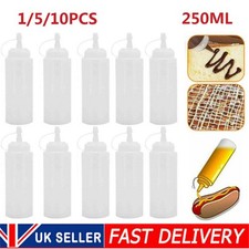 1/5/10Pcs 8oz Ketchup Squeeze