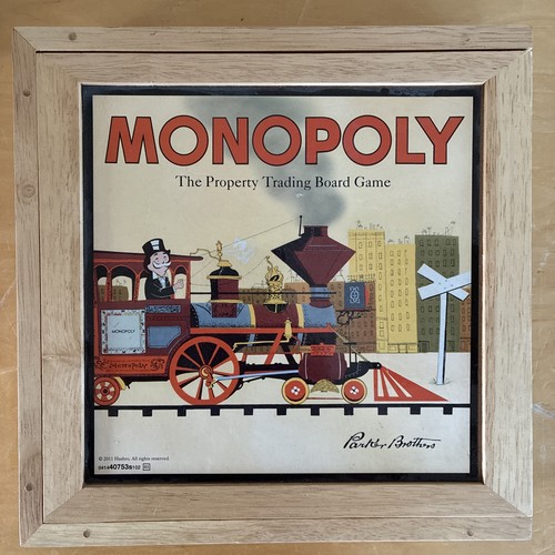 Monopoly nostalgia wooden box - nostalgia,
