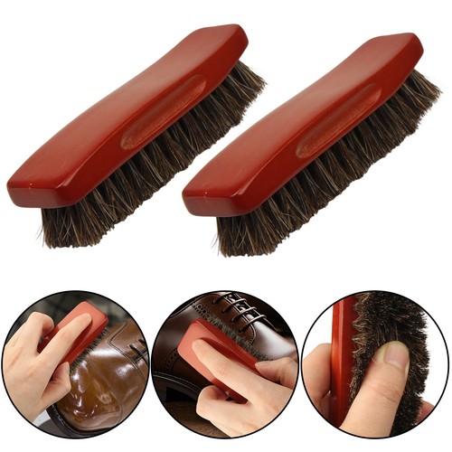2pcs natural wood - natural, bristle