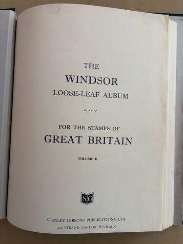 Windsor album stamps - windsor, gb