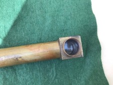 Vintage WW1 French Brass Periscope in original canvas case