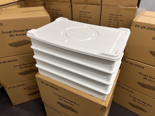 Pack pizza dough tray with - 4,
