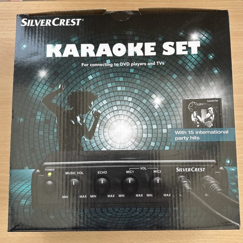 Silver crest home tech - crest, karaoke