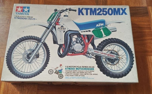 Tamiya motocrosser ktm250mx - tamiya,