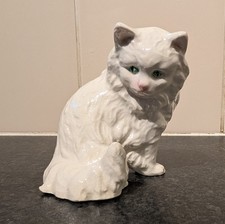 Vintage Goebel White Persian Cat