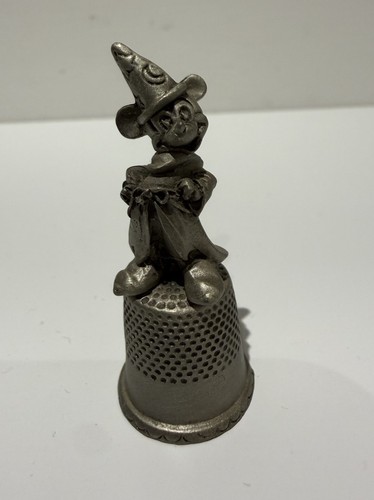 Vintage disney pewter thimble - vintage,