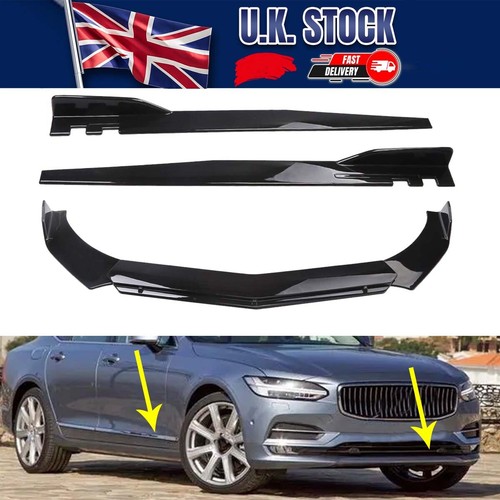 Front bumper lip spoiler - bumper, +