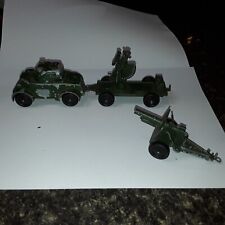Lone Star Armoured Car plus Field Gun and Mobile Fighting Unit good condition