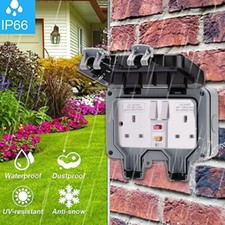 OUTDOOR SOCKET WEATHERPROOF