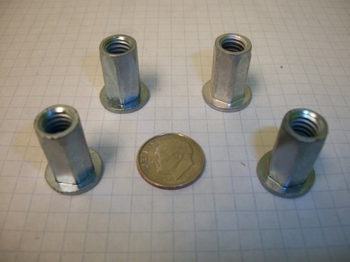 Blind rivet nut rivnut used - nut, rivnut.
