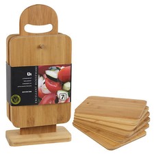 6pcs Bamboo Chopping Cutting