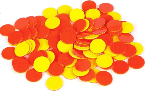 100 red yellow two - yellow, two-colour