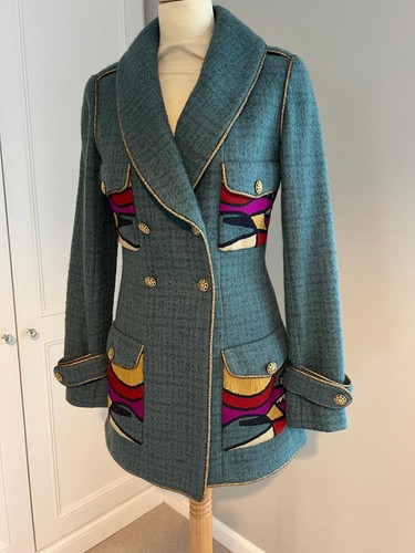 Chanel tweed jacket alpaca - , &