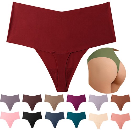 Women high waisted thong - 3p,