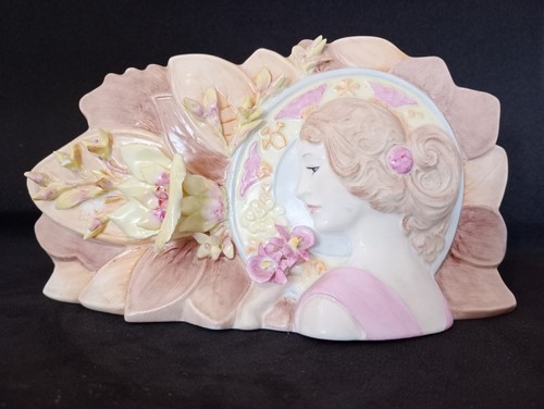Coalport art deco floral - floral, vase