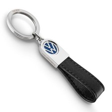 Keyring VW logo, leather loop
