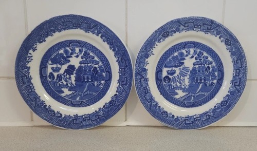 Vintage pair blue white - of, &