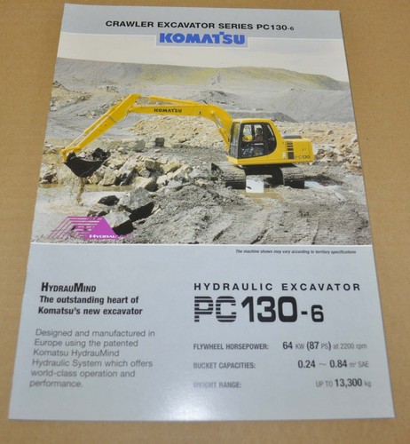 Komatsu pc130 crawler - komatsu,