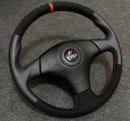 Trd alcantara steering wheel - trd,