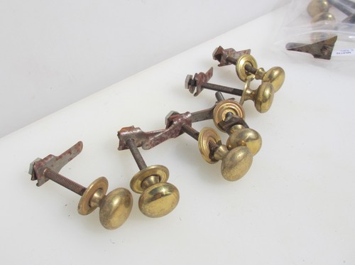 Vintage brass cabinet - cabinet, knob